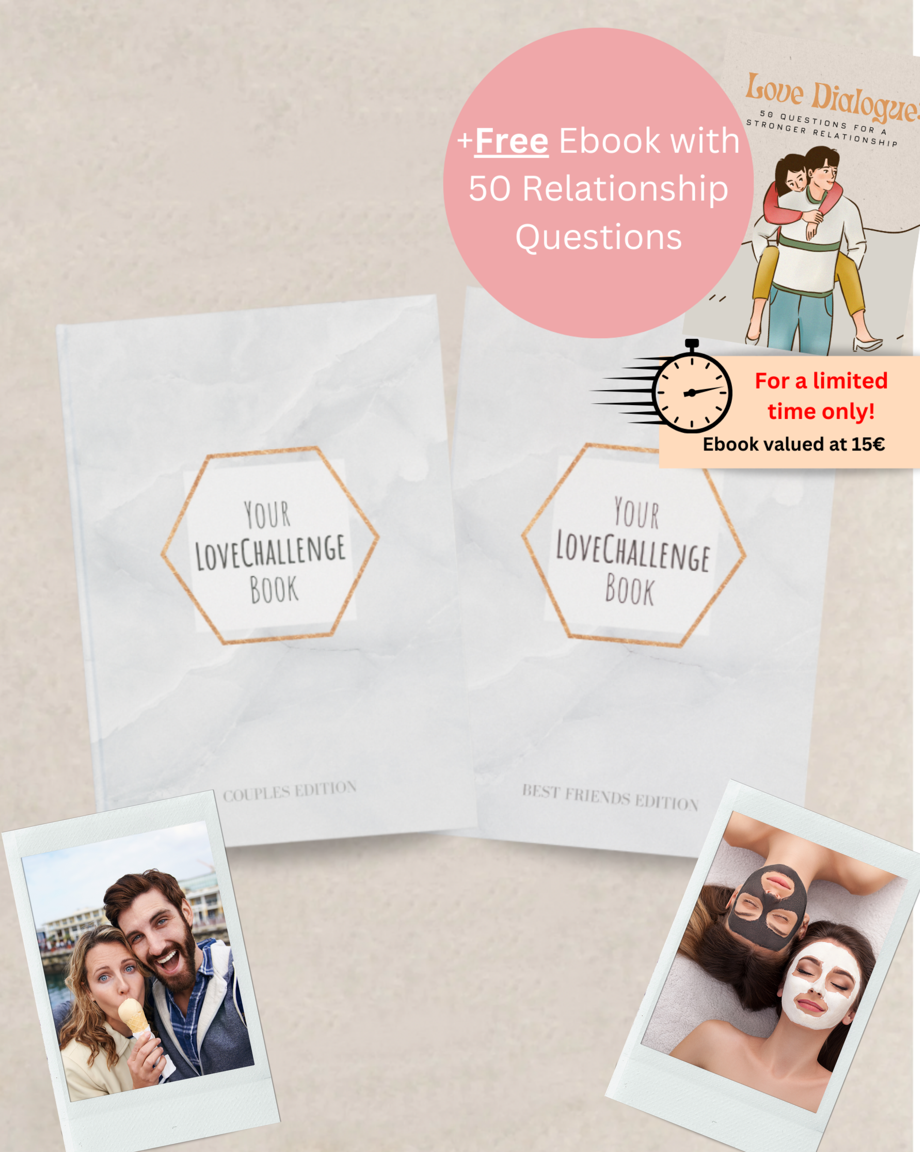 Couple-Friends Bundle - (Best Friends + Couple Edition + free Love Dialogue E-Book)