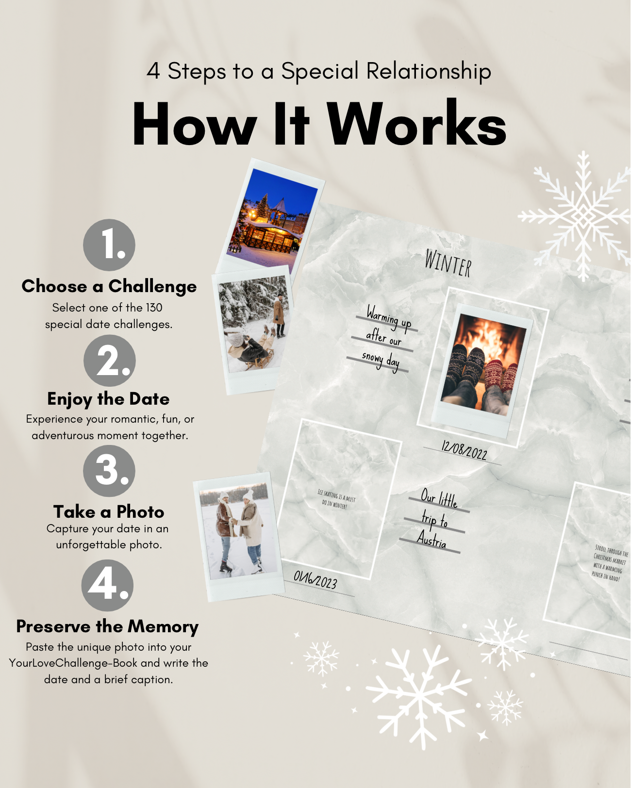 Couple Edition Challenge Book English - The perfect gift for more time