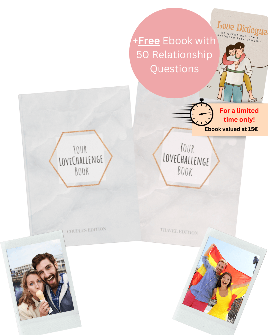 Couple Bundle - (Couple + Travel Edition + free Love Dialogue E-Book)